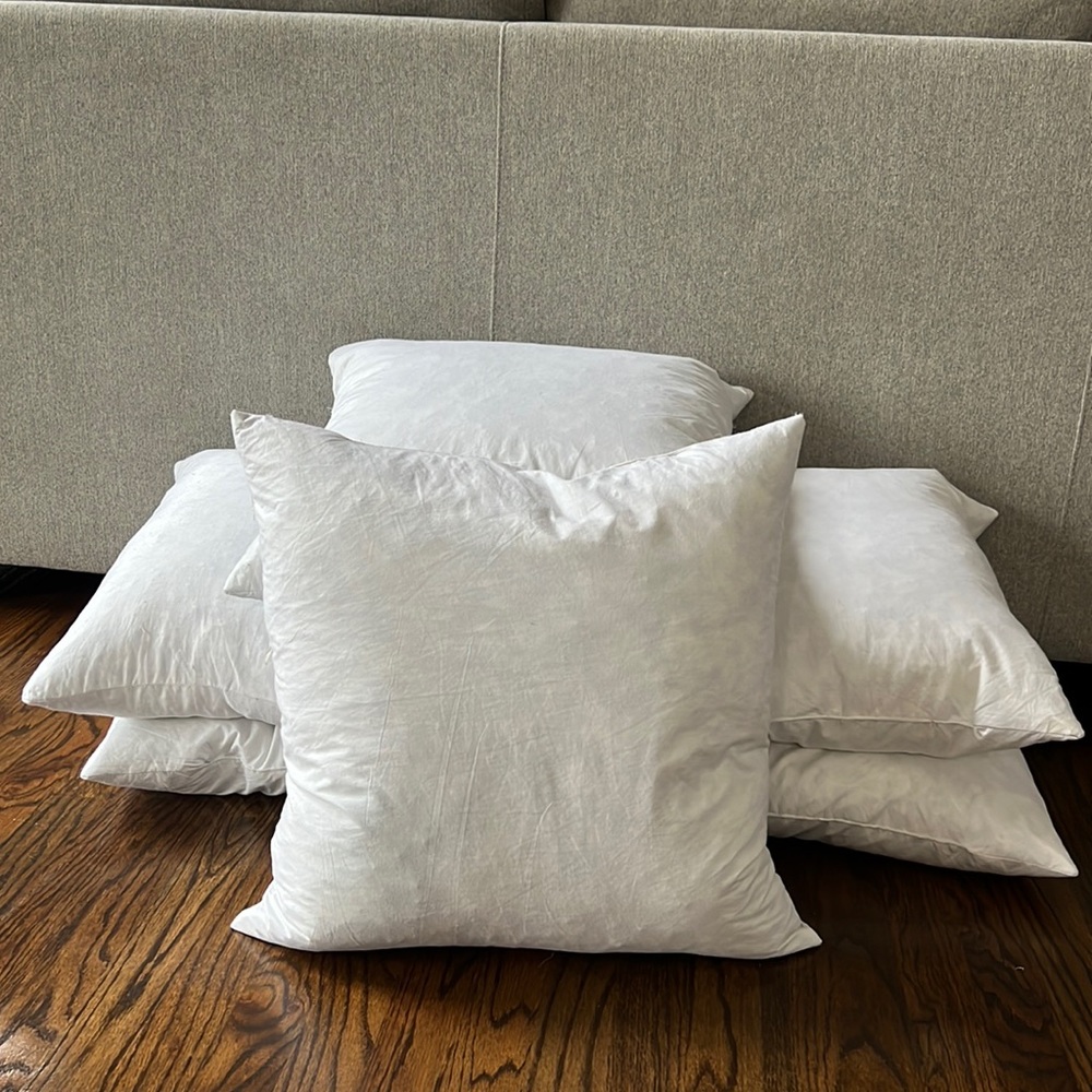 COPY - Luxury 100% Duck Feather 20X20 pillow insert